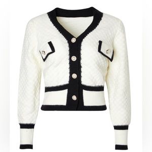 Knit Button Up Cardigan